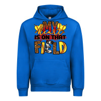 Cobalt softball my heart is on that field Urban Hoodie - RanaPortraitStore