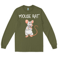 Army Green Mouse Rat Long Sleeve Tee - Bettercallsaul