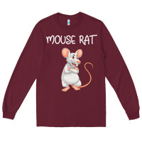 Burgundy Mouse Rat Long Sleeve Tee - Bettercallsaul