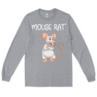Heather Grey Mouse Rat Long Sleeve Tee - Bettercallsaul