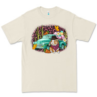 Bone Western rabbit Easter Day Premium Tee - CowGirlArtShop