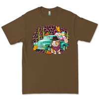 Cacao Western rabbit Easter Day Premium Tee - CowGirlArtShop