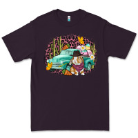 Plum Western rabbit Easter Day Premium Tee - CowGirlArtShop