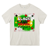 Cream black and proud Heavy Core Tee - CowGirlArtShop