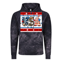 Cloud Black 4th of july usa seamless pattern Vintage Hoodie - BundleAndBundleShop