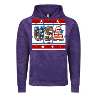 Cloud Purple 4th of july usa seamless pattern Vintage Hoodie - BundleAndBundleShop
