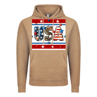 Vintage Coffee 4th of july usa seamless pattern Vintage Hoodie - BundleAndBundleShop