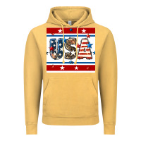 Vintage Mustard 4th of july usa seamless pattern Vintage Hoodie - BundleAndBundleShop