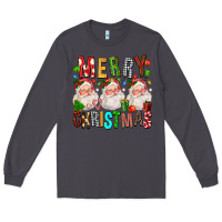 Smoke Merry christmas santa Long Sleeve Tee - FaDigitalArtStudio