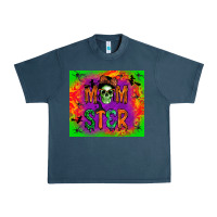 Midnight Navy Momster Tumbler Urban Heavy Tee - BundleAndBundleShop