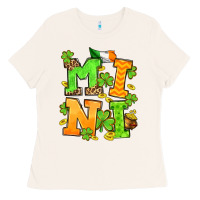 Bone St. Patrick's Day mini Ladies Tee - OliviaCreatesArt