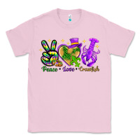 Peace Love Crawfish Classic Tee | Teevron