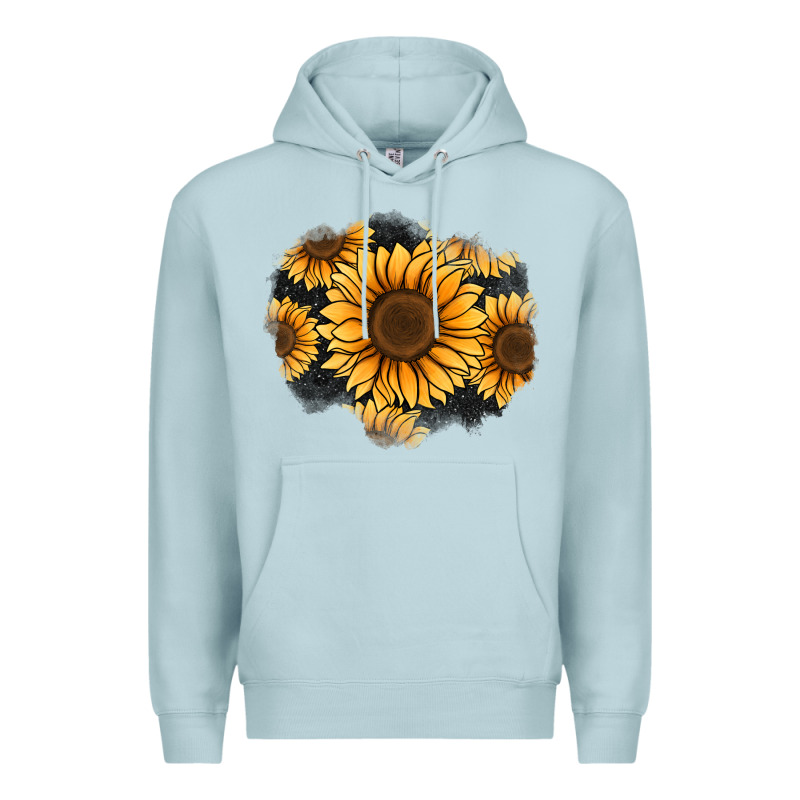 Sunflower Patch Premium Hoodie by Jasminsmagicworld | Teevron