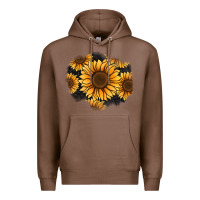 Chestnut sunflower patch Premium Hoodie - Jasminsmagicworld