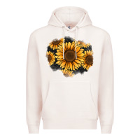 Pale Pink sunflower patch Premium Hoodie - Jasminsmagicworld