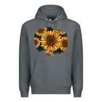 Rock sunflower patch Premium Hoodie - Jasminsmagicworld