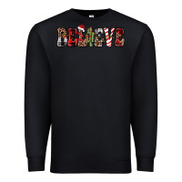 Black believe Premium Sweatshirt - JahusDesignShop