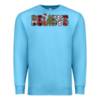 Ocean Blue believe Premium Sweatshirt - JahusDesignShop