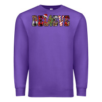 Purple believe Premium Sweatshirt - JahusDesignShop
