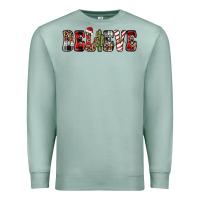 Seafoam believe Premium Sweatshirt - JahusDesignShop