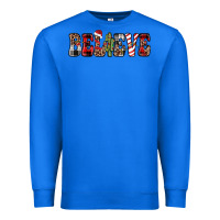 True Royal believe Premium Sweatshirt - JahusDesignShop