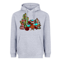 Heather Grey christmas turkey Heavyweight Hoodie - JahusDesignShop