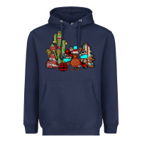 Navy christmas turkey Heavyweight Hoodie - JahusDesignShop