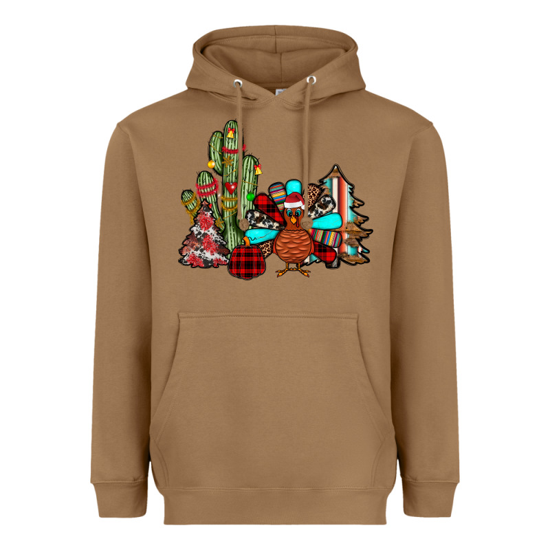 Christmas Turkey Heavyweight Hoodie by JahusDesignShop | Teevron