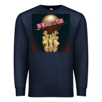 Navy The World Is Yours Jeremiah Da Profit Premium Sweatshirt - baoMotion