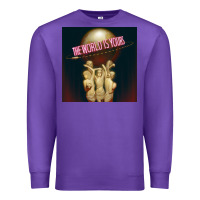 Purple The World Is Yours Jeremiah Da Profit Premium Sweatshirt - baoMotion