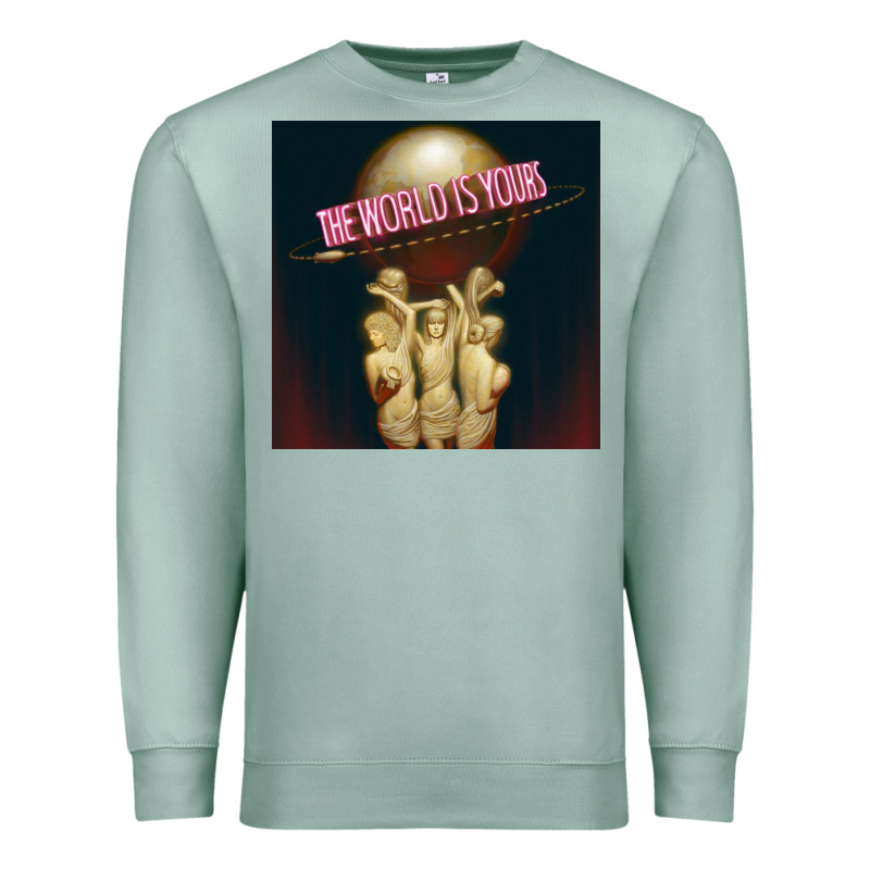 The World Is Yours Jeremiah Da Profit Premium Sweatshirt by baoMotion | Teevron