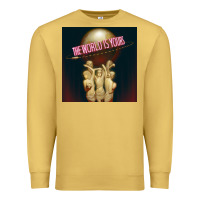 Antique Gold The World Is Yours Jeremiah Da Profit Premium Sweatshirt - baoMotion