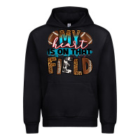 Black my heart is on that field football Urban Hoodie - RanaPortraitStore