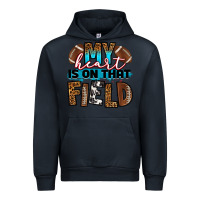 Navy my heart is on that field football Urban Hoodie - RanaPortraitStore