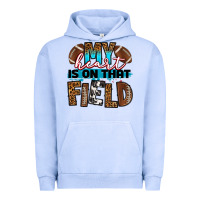 Pigment Grape Ice my heart is on that field football Urban Hoodie - RanaPortraitStore