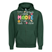 Sports Green madre spanish mothers day Zipper Hoodie - JahusDesignShop