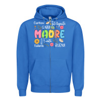 True Royal madre spanish mothers day Zipper Hoodie - JahusDesignShop