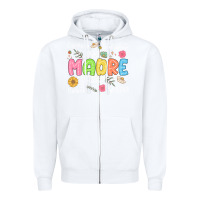 White madre spanish mothers day Zipper Hoodie - JahusDesignShop