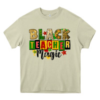 Mossy black teacher magic juneteenth Heavy Core Tee - CowGirlArtShop