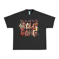 Pigment Black take me out to the ball game Urban Heavy Tee - FaDigitalArtStudio