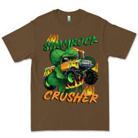 Cacao Shamrock crusher St. Patrick's Day Premium Tee - CowGirlArtShop