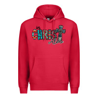 Cardinal in christ alone Premium Hoodie - RacoonDesign