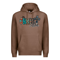 Chestnut in christ alone Premium Hoodie - RacoonDesign