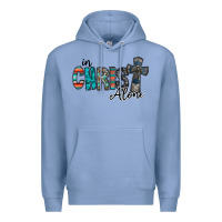 Colony Blue in christ alone Premium Hoodie - RacoonDesign