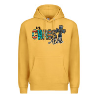 Mustard in christ alone Premium Hoodie - RacoonDesign