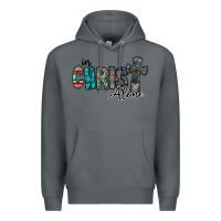 Rock in christ alone Premium Hoodie - RacoonDesign