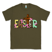 Army Green Easter crown of thorns Easter Day Classic Tee - HowdyJamesFarm