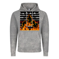 Cloud Rock american firefighters seamless pattern Vintage Hoodie - BundleAndBundleShop