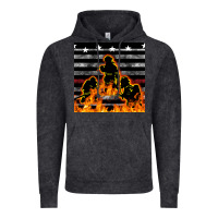 Vintage Arctic american firefighters seamless pattern Vintage Hoodie - BundleAndBundleShop