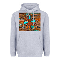 Heather Grey turkey Heavyweight Hoodie - JahusDesignShop